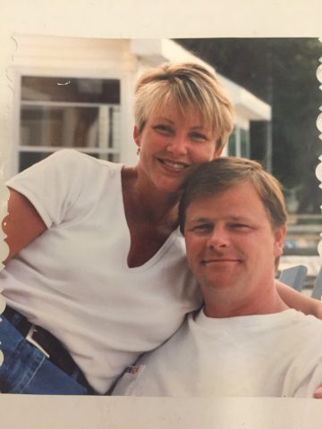 Leigh and Scott together years before foreshadowing their retirement together
