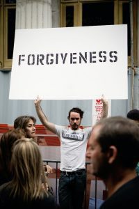 sign of forgiveness