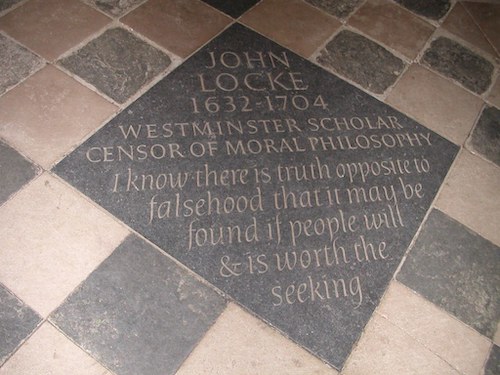 John Locke plaque