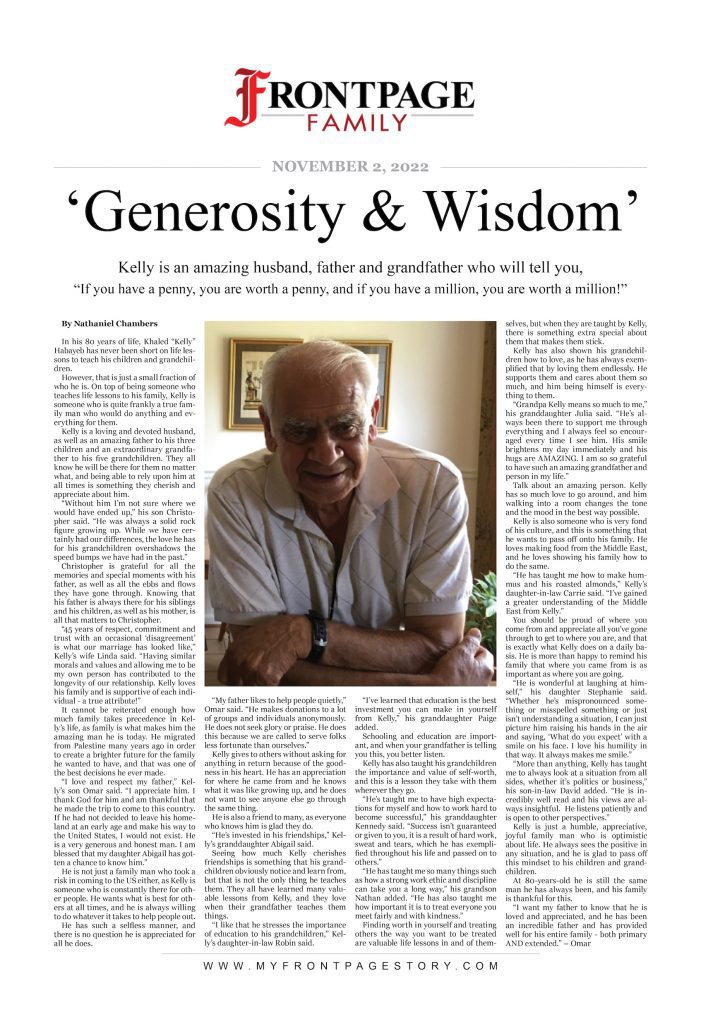 generosity and wisdom 