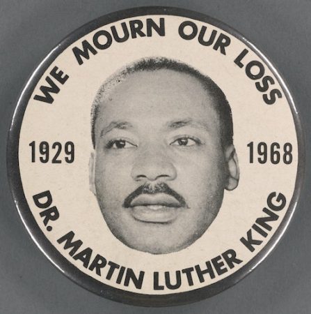 MLK Day memorial pin - MLK facts blog post