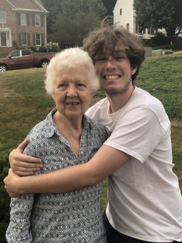 Andrew P and his gma