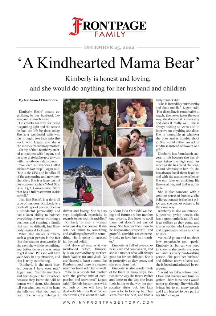 a kindhearted mama bear