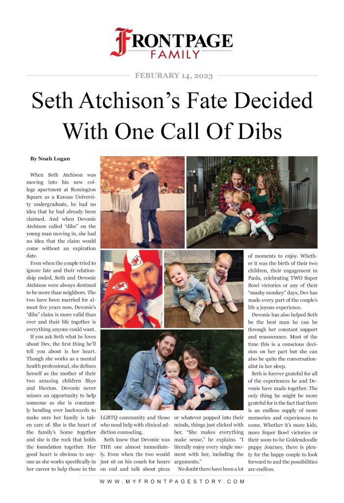 Seth Atchinson’s Fate Decided With One Call of Dibbs 