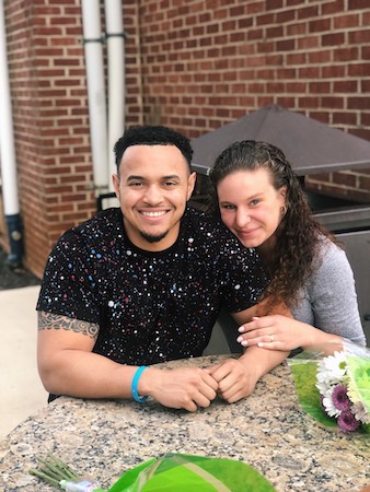 Nicole Bucci and Stephen Shea on a date in Lynchburg, Virginia