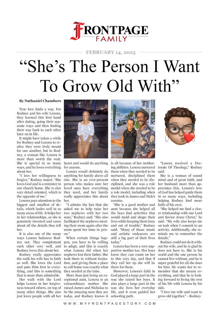 “She’s The Person I Want To Grow Old With”
