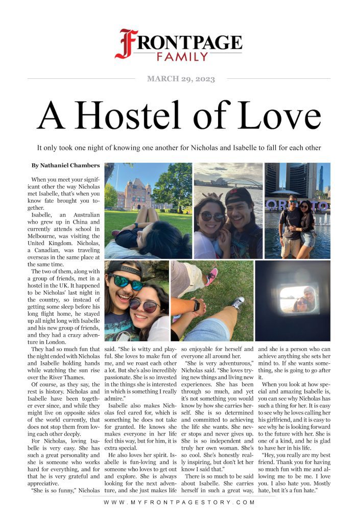 A Hostel of Love: Nicholas & Isabelle