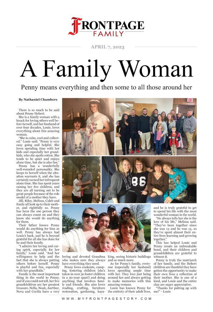 A Family Woman: Penny Hebert