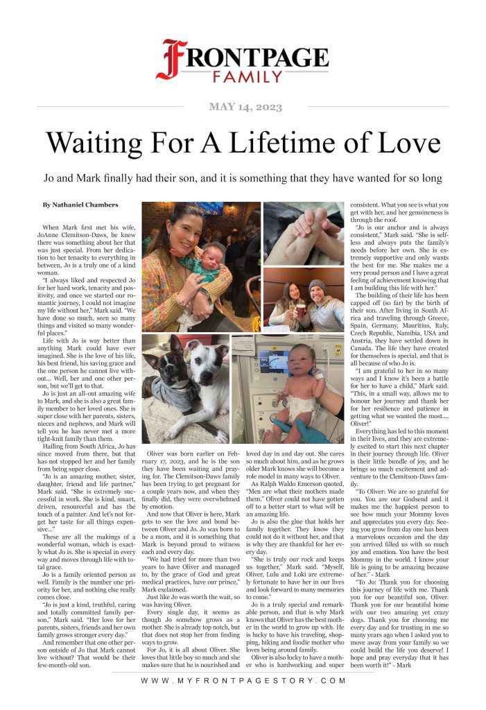 Waiting For A Lifetime of Love: Jo and Mark