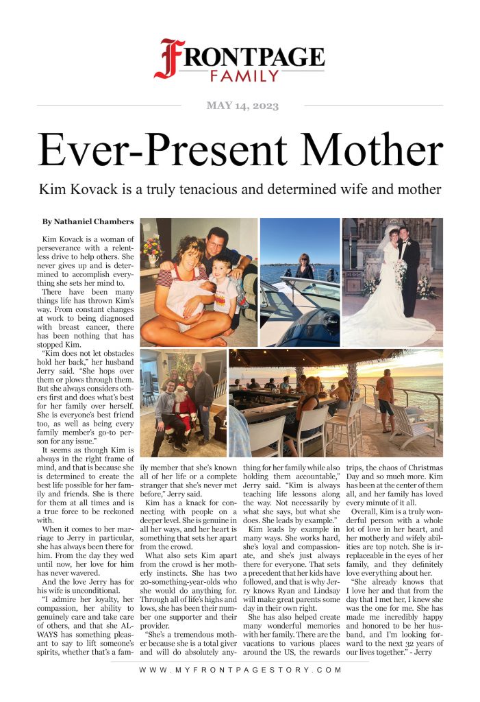 Ever-Present Mother: Kim Kovack