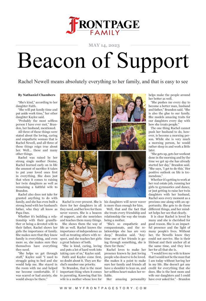Beacon of Support: Rachel Newell