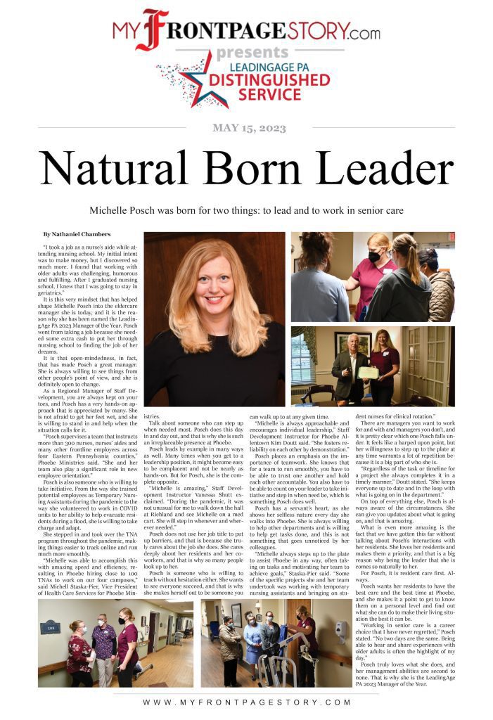 Natural Born Leader: Michelle Posch