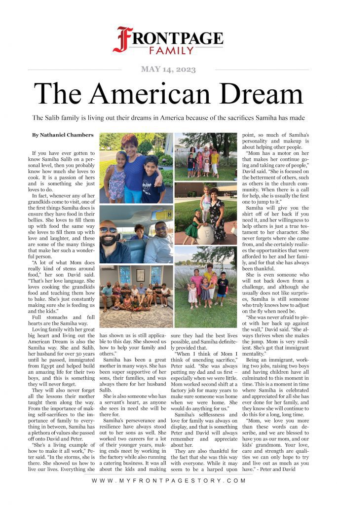 The American Dream: Samiha Salib