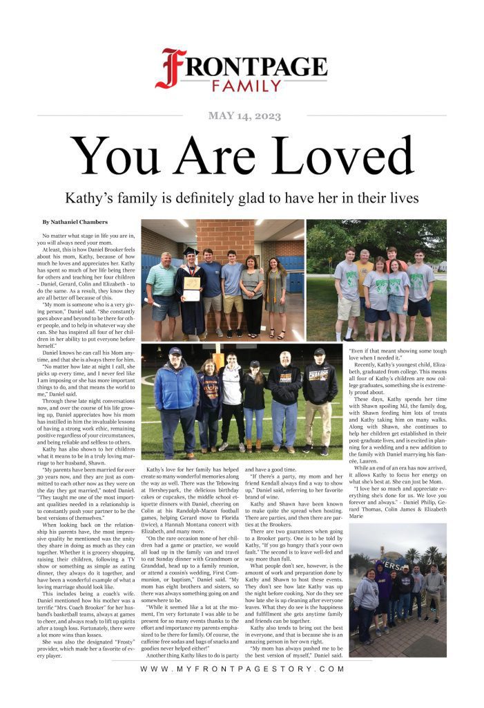 You Are Loved: Kathy Brooker