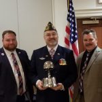 AMVETS' Veteran of the Month July 2023 recipient and Silver Helmet Award winner Michael Emerson
