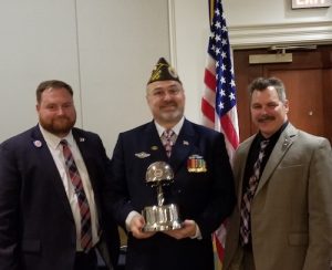 AMVETS' Veteran of the Month July 2023 recipient and Silver Helmet Award winner Michael Emerson