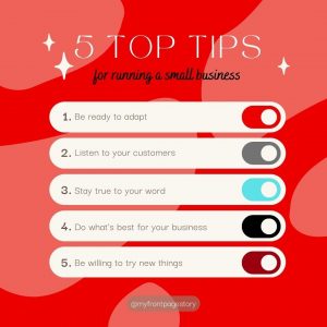 5 small business tips