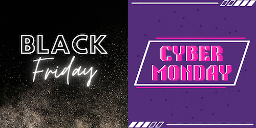 Black Friday/Cyber Monday combined graphics