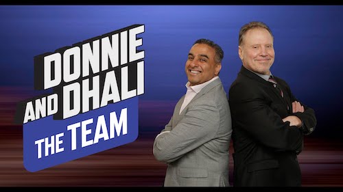 The Donnie and Dhali Show logo for The Team