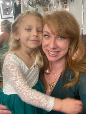 Alyson Grider and her daughter