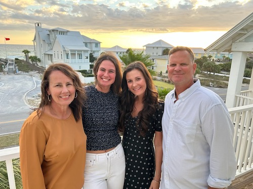 Melissa Barbay and family